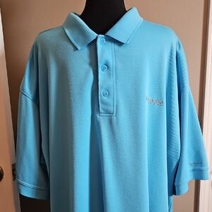 Columbia Sky Blue Polo Shirt